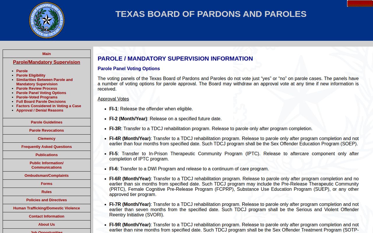 John M. Wynne Unit TDCJ reentry and release planning source